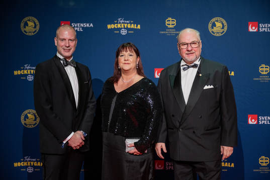 Besökare på röda mattan