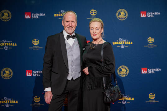 Besökare på röda mattan
