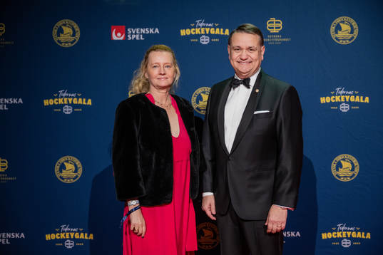 Besökare på röda mattan