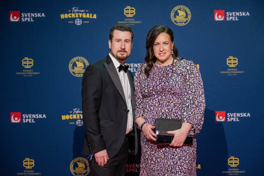 Besökare på röda mattan