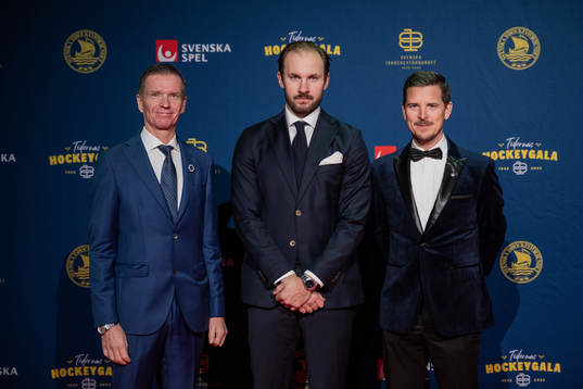 Besökare på röda mattan