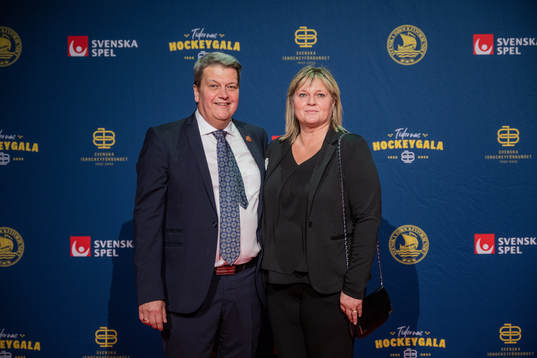 Besökare på röda mattan