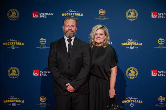 Besökare på röda mattan