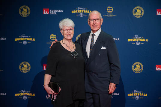 Besökare på röda mattan