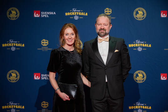 Besökare på röda mattan