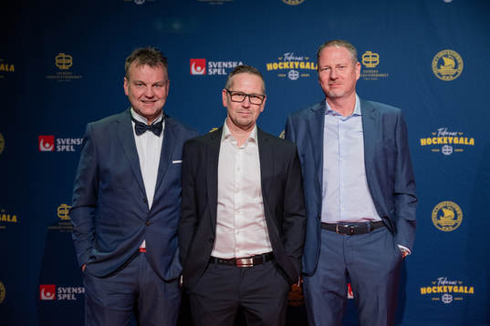 Besökare på röda mattan