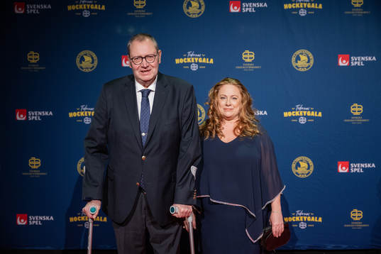 Besökare på röda mattan