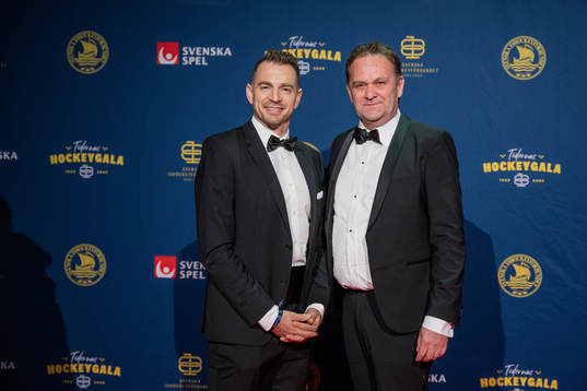 Besökare på röda mattan