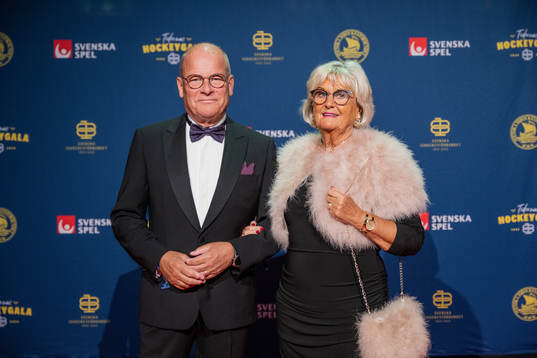 Besökare på röda mattan
