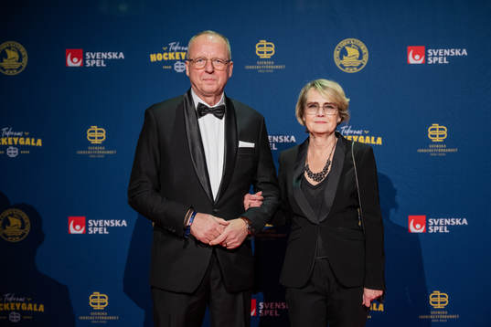 Besökare på röda mattan