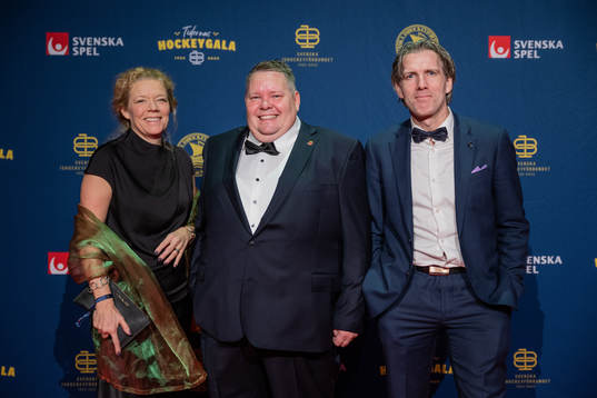 Besökare på röda mattan