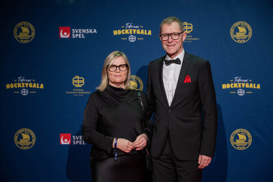 Besökare på röda mattan