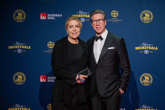 Besökare på röda mattan