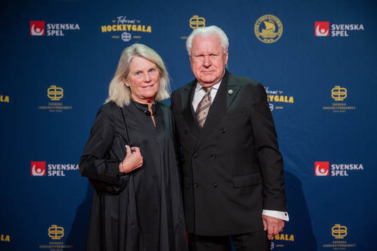 Besökare på röda mattan