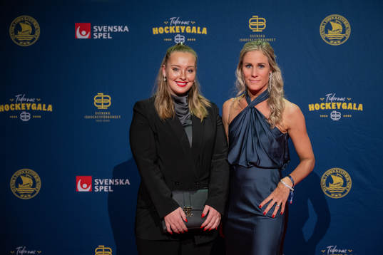 Besökare på röda mattan