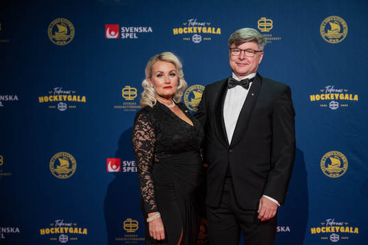 Besökare på röda mattan
