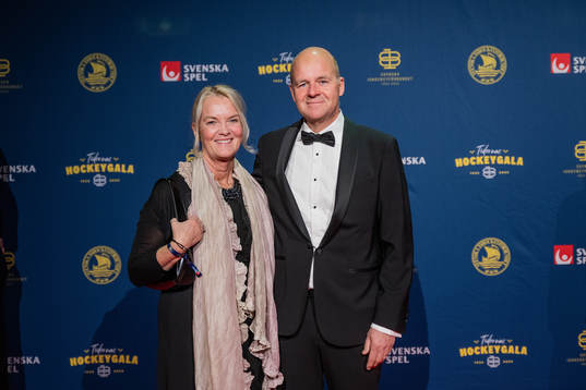 Besökare på röda mattan
