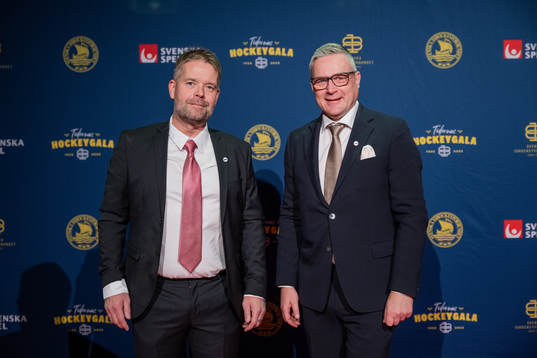 Besökare på röda mattan