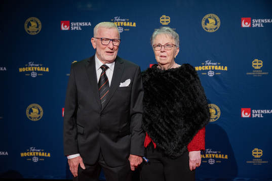 Besökare på röda mattan