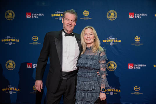 Besökare på röda mattan