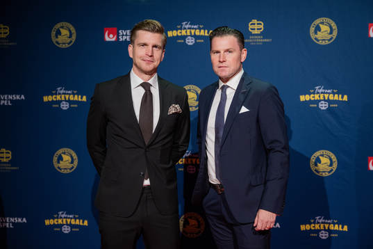 Besökare på röda mattan