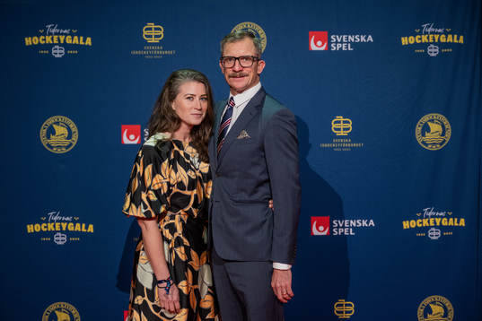 Besökare på röda mattan