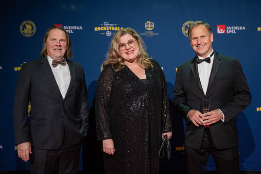 Besökare på röda mattan