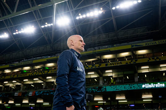 Ståle Solbakken, head coach of Norway