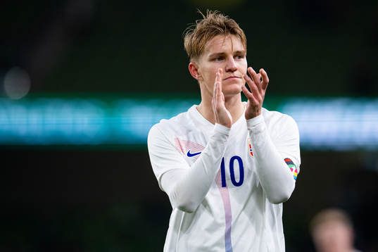 Martin Ødegaard of Norway