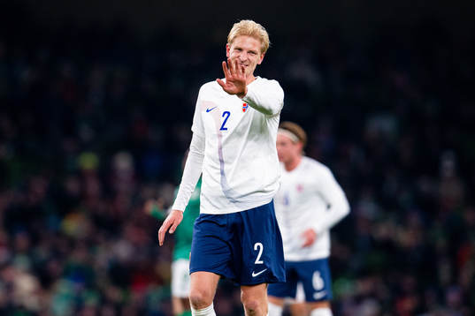 Morten Thorsby of Norway