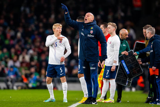 Ståle Solbakken, head coach of Norway