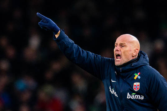 Ståle Solbakken, head coach of Norway