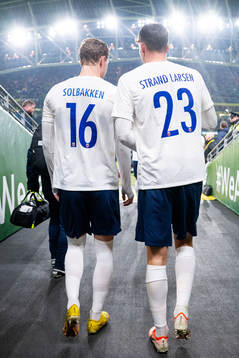 Ola Solbakken and Jørgen Strand Larsen of Norway at