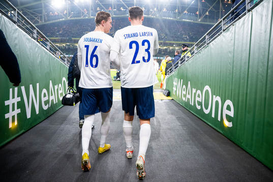 Ola Solbakken and Jørgen Strand Larsen of Norway at