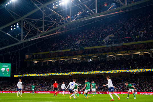 Ola Solbakken of Norway and Callum O'Dowda of Ireland