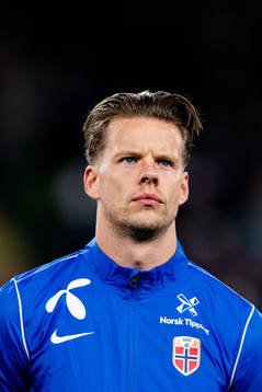 Goalkeeper Ørjan Håskjold Nyland of Norway