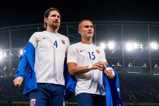 Stefan Strandberg and Leo Skiri Østigård of Norway