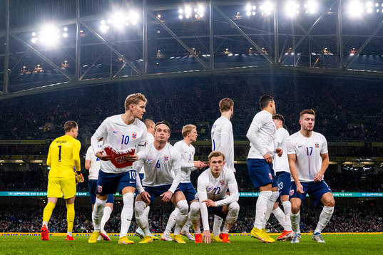 Patrick Berg, Marcus Holmgren Pedersen and players of