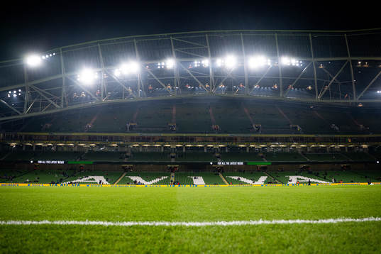 General view of Aviva Stadium