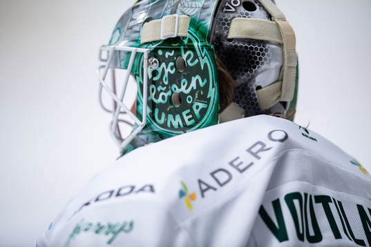 Björklövens målvakt Joona Voutilainen