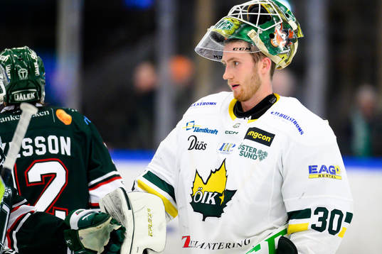 Östersunds målvakt Isak Mantler