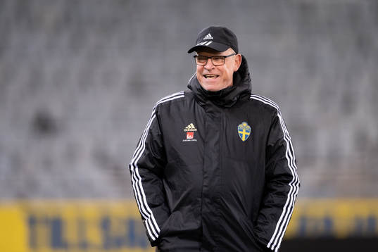 Head coach Janne Andersson of the Swedish national football