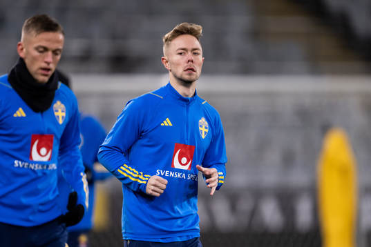 Joel Andersson of the Swedish national football team