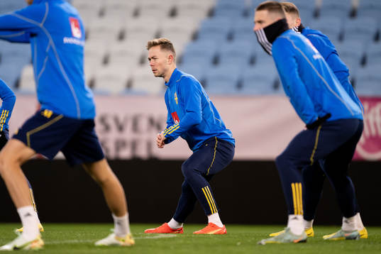 Joel Andersson of the Swedish national football team
