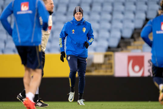 Victor Nilsson Lindelöf of the Swedish national football