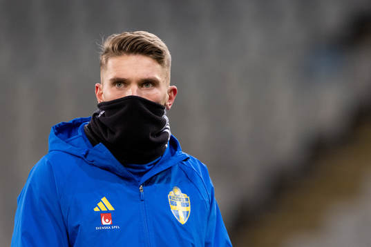 Viktor Gyökeres of the Swedish national football team