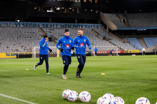 Magnus Eriksson and Jesper Karlström of the Swedish