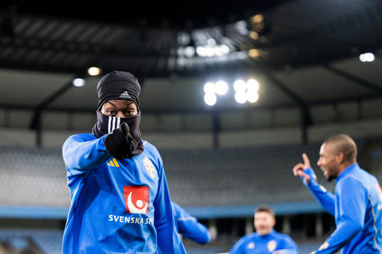 Anthony Elanga of the Swedish national football team