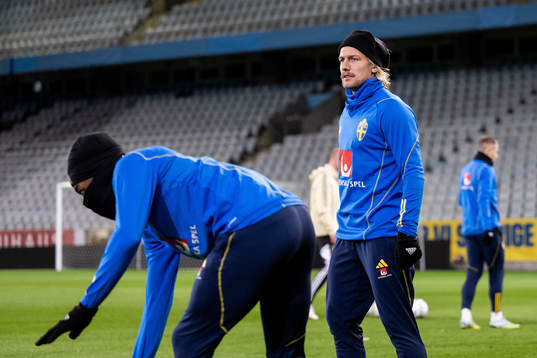 Emil Forsberg of the Swedish national football team