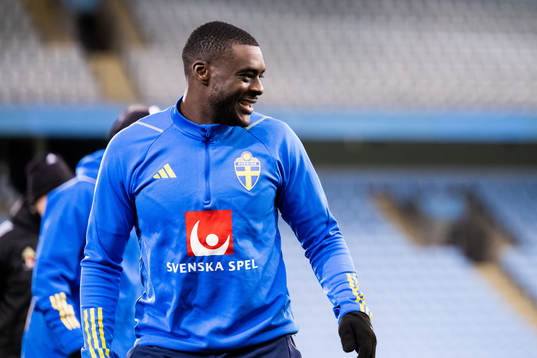 Ken Sema of the Swedish national football team